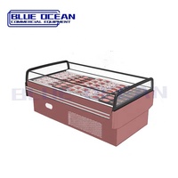 Blue Ocean Promotion Comptoir Congélateur Mode de refroidissement par air en gros