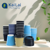 Gobelets en papier biodégradables Vente en gros Usine de café à double paroi imprimé sur mesure Boisson jetable Impression personnalisée Tasse à thé au lait