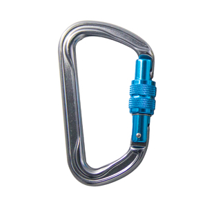 轻质阳极氧化7075铝登山扣钩，断裂强度为25KN，用于徒步野营高空作业 - Product Image 3