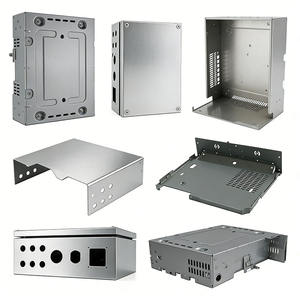 חלקי מסגרת מתכת מנירוסטה חתוכים בלייזר, ממותגים על ידי Custom CNCT, עם ייצור פחים מאלומיניום וכיפוף צינורות. - Product Image 1