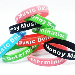 Silicone Bracelet Wristband Motivational Bracelets Rubber Wristbands For Men Women Teens Customised CLASSIC Silicone Wrist Band