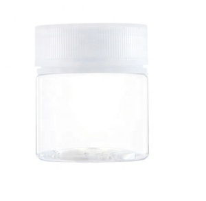 2oz plastic PET jar with tamper evident and children resistant cap for CBD hemp packaging/CBD Jar