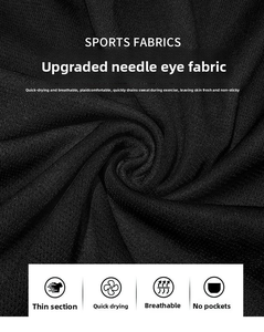 Shorts de sport de football unisexe européens et américains, nouvelle collection, séchage rapide, respirants, en polyester, taille élastique, coupe ample, pour le fitness - Product Image 3