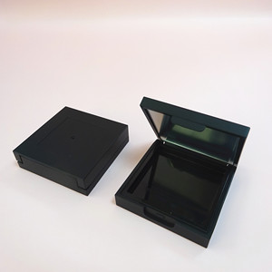 Wholesale Mini Square Single Eyeshadow Palette Small Empty Blush Case ABS Plastic Highlighter Container Cosmetic Packaging - Product Image 5