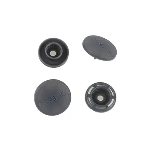 Schlussverkauf grau weiß günstig Knopfleiste T3 T5 T8 Vierteile Kunststoff Knopfleiste Befestigungen für Kleidung