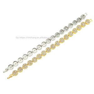 Three-dimensional Full Plum Blossom Shape Men's <b>Bracelet</b> Hipster Cool Nightclub Decoration <b>Bracelet</b> Tanjing - Product Image 5