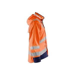 BLAKLADER - 430220035389XXL Chaqueta de lluvia Hi-Vis Nivel 2 Naranja/Azul marino-EAN 7330509570630 PROTECCIÓN PARA TODOS LOS TIEMPOS - Product Image 3