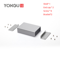 Boîtier de commande universel pour projet électrique IOT Yonggu J11 66*27MM en tôle, profilé en aluminium, boîte de contrôle