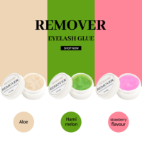 Crème dissolvante pour extensions de cils XIUSUZAKI, colorée, dissolvant pour extensions de cils