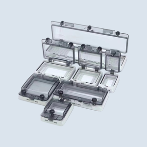 16 Air switch button transparent <b>cover</b>, IP67 transparent ABS PC protective <b>window</b> <b>cover</b>, suitable for distribution box, 2-18 Way - Product Image 3