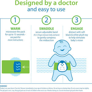 Produits Tendances 2026 Nouveautés : Ceinture Chauffante pour Bébé Gripebelt, Apaise le Ventre de Bébé avec une Chaleur et une Compression Douces - Product Image 3