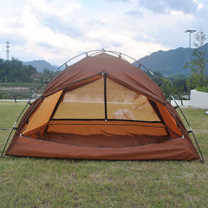 2人超轻背包帐篷野营徒步钓鱼家庭派对站立圆顶帐篷背包功能 - Product Image 3