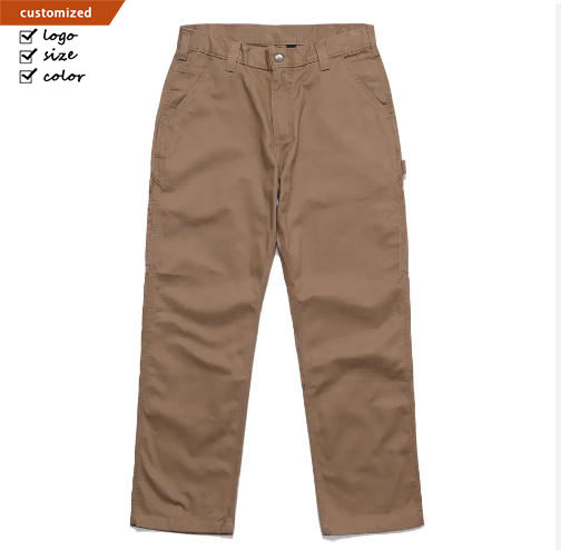 Wholesale Oem Men's Stretch Pants Cotton Casual Chino Men's Trousers Custom Sweatpants High Quality Casual Long Cargo Pants