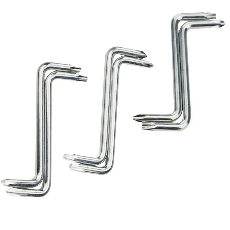Недорогие прочные гаечные ключи Z-образной формы метрические T20 Звездные Наборы инструментов шестигранные ключи