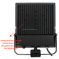 Projecteur LED à détecteur de mouvement, capteur PIR ou capteur photocellule, projecteur, éclairage ponctuel, 10w à 400w, jusqu'à 140lm/w, 150lm/w, 170lm/w