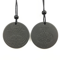 Pendentif Énergétique Quantique à Ions Négatifs en Lave, Pendentif Énergétique Quantique Japonais, Pendentif Énergétique, Alignement Sacré, Personnalisation OEM ODM
