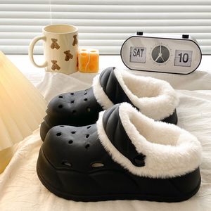 Pantuflas de Algodón para el Hogar, Clásicas de Invierno, Cerradas, Antideslizantes, con Suela Suave, Transpirables, Antiolor, Cálidas y Aisladas - Product Image 4