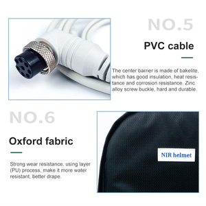 Suyzeko helm stimulasi magnetik transcoinal umpan balik 810nm, helm fotofodulasi otak untuk penyakit rabun - Product Image 4