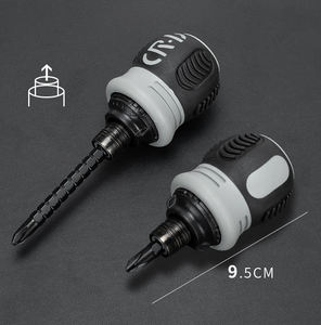 Cacciavite Telescopico Mini a Doppio Uso Chiave Industriale a Risparmio di Fatica con Doppia Testa Phillips e Piatta per Riparazioni - Product Image 4