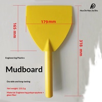 Planche de plâtrage en plastique pour mortier de maçonnerie, planche à mortier de sable pour maçon, outil de truelle, pour carreleurs, style américain, exporté, fabriqué à Dezhou