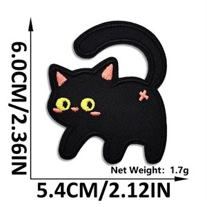 Áo thêu hình thú cưng dễ thương, kiểu chó xúc xích nhỏ, không cần may, dán tự dính, khuyến mãi nóng - Product Image 6