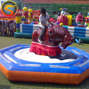 Migliori Offerte: Giostra Gonfiabile Toro Meccanico Rodeo per Parchi Divertimento in Vendita - Attrazione Turistica - Product Image 1
