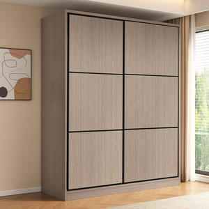 <span class=keywords><strong>Armadio</strong></span> Moderno in Legno Massello con <span class=keywords><strong>Ante</strong></span> <span class=keywords><strong>Scorrevoli</strong></span> per Camera da Letto, Arredamento Domestico - Product Image 3
