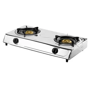 Good quality domestic cooking gass cooktop lpg 2 burner counter top gas stove