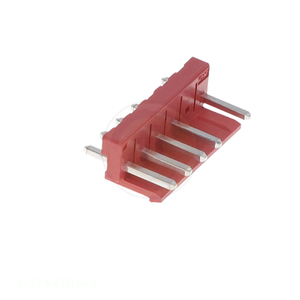Fabricant Channel 3.96 EPHDR ASSY 6P OMIT # Connecteurs rectangulaires à 2 broches mâles à travers le trou 4-1744106-4 - Product Image 1