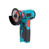 Mini Meuleuse d'Angle Sans Fil Haute Puissance, Machine à Couper et Polir Portative Multi-Fonction avec Batterie au Lithium Rechargeable