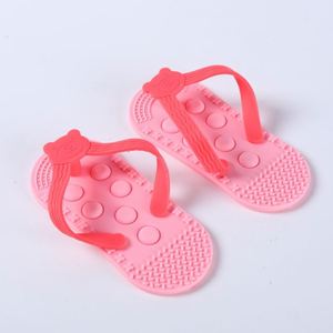 Silicone Flip-Flops Baby Teether Soft Toy Slippers Customizable - Product Image 3