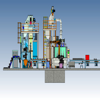 Endüstriyel LPG Tüp İç Yüzey Kumlama Makinesi, 360 °   Metal Tank Kireç Çıkarma İçin Döner İç Duvar Temizleme Makinesi