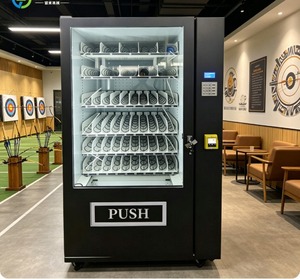 Distributeur automatique de boissons avec façade en verre, petit distributeur automatique de boissons avec élévateur, distributeur automatique de boissons personnalisé - Product Image 1