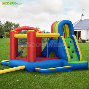 Parc aquatique <span class=keywords><strong>gonflable</strong></span> moderne avec <span class=keywords><strong>toboggan</strong></span> et <span class=keywords><strong>piscine</strong></span> pour enfants, combo château <span class=keywords><strong>gonflable</strong></span> - Matériel PVC, installation facile - Product Image 5