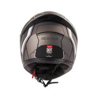 Casques intégraux universels en ABS toutes saisons certifiés DOT, casque de moto modulaire vintage intelligent pour hommes