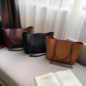 Bolso de hombro de piel sintética de gran capacidad para mujer, bandolera elegante de diseñador, bolso de mano con asa superior, 2022