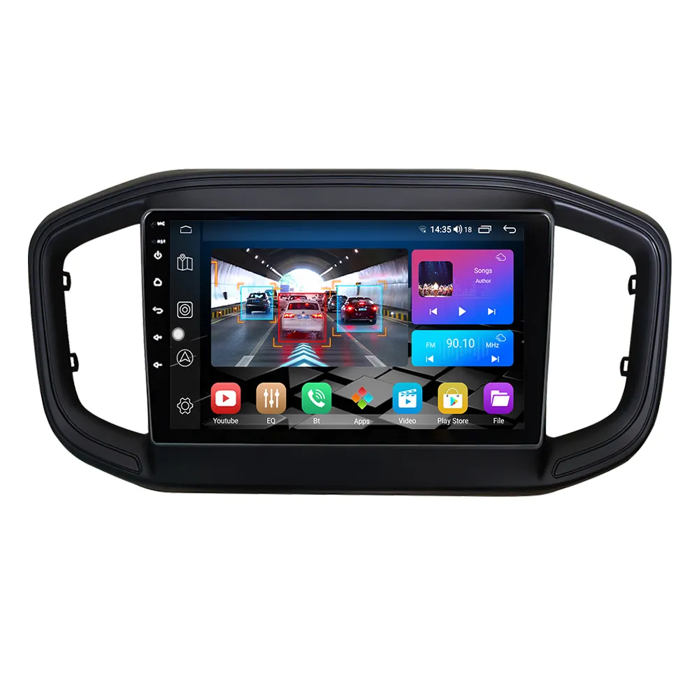 LEHX L6 Pro 8Core 4G + 5G Wifi 2 din Android Auto Stereo Rádio Do Carro Multimídia Para Fiat Strada 2020-2021 Carplay GPS autoradio