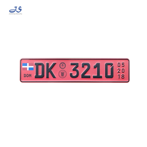 Placa de Matrícula Decorativa para Automóvil, Placas de Registro Europeas Reflectantes con Logotipo y Diseños Personalizados - Product Image 6