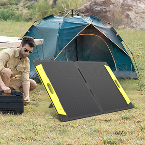 <span class=keywords><strong>SUNSUN</strong></span>-Panel solar plegable, resistente al agua, 100W, HPBC, ETFE, laminación integrada, eficiente, portátil, salida USB/tipo C para exteriores - Product Image 1