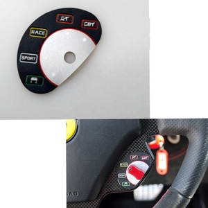 새로운 페라리 430 Scuderia/16M 스티어링 컨트롤 MANETTINO 스위치 스티커가 스티어링 휠의 주행 모드를 조정합니다 - Product Image 6
