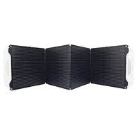 Panneau solaire pliable haute efficacité 200W pour station d'alimentation extérieure, camping, voyage et recharge pour les aventures alimentées par l'énergie solaire