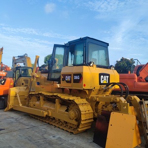 รถดันดินมือสอง Caterpillar CAT D6G สีเหลือง รถแทรกเตอร์ตีนตะขาบ CAT D6G สภาพดี - Product Image 5