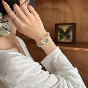 Women's Luxury <b>Watch</b> Fashion <b>Watch</b> with Small Dial New Pearl Bracelet Fashion Alloy <b>Case</b> Niche Simple for Ladies Gift - Product Image 6
