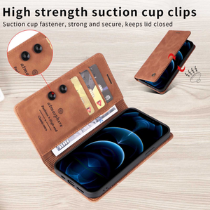 เหมาะสำหรับ Samsung <span class=keywords><strong>A57</strong></span><span class=keywords><strong>เคส</strong></span>โทรศัพท์ A54วินเทจ<span class=keywords><strong>เคส</strong></span>หนัง<span class=keywords><strong>ฝา</strong></span><span class=keywords><strong>พับ</strong></span>หนัง A36ดูดทรงกระเป๋าสตางค์ A02S ป้องกัน A27ปกป้องทุกส่วนของเครื่อง - Product Image 6
