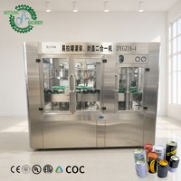 Skalierbare Plus 6000CPH Automatische Dosenabfüllanlage für Kohlensäurehaltige Getränke mit Siemens SPS und Touchscreen-Einheit 304