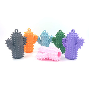 Jouet sensoriel en silicone en forme de cactus pour soulager la douleur, réduire l'anxiété et comme cadeau amusant pour les personnes qui ont besoin de se dégager de leur stress. - Product Image 5