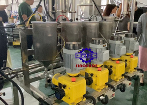 Rất khuyến khích kẹo dẻo máy đùn dây chuyền sản xuất kẹo bông tự động đa chức năng - Product Image 3