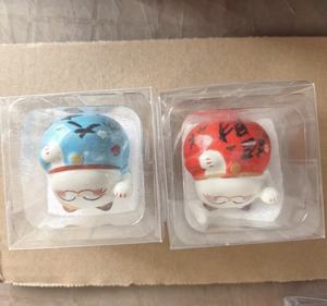 4,6*5cm gato de la suerte imanes creativos para nevera Animal creativo 3D mensaje pegatinas <span class=keywords><strong>pizarra</strong></span> decoración dibujos animados pegatinas magnéticas - Product Image 3