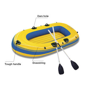 <span class=keywords><strong>Bateau</strong></span> <span class=keywords><strong>de</strong></span> pêche gonflable en PVC, pour deux personnes, avec pagaie, en plastique - Product Image 4