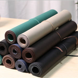 Mesa de escritório à prova d'água tapete de couro genuíno - Product Image 2